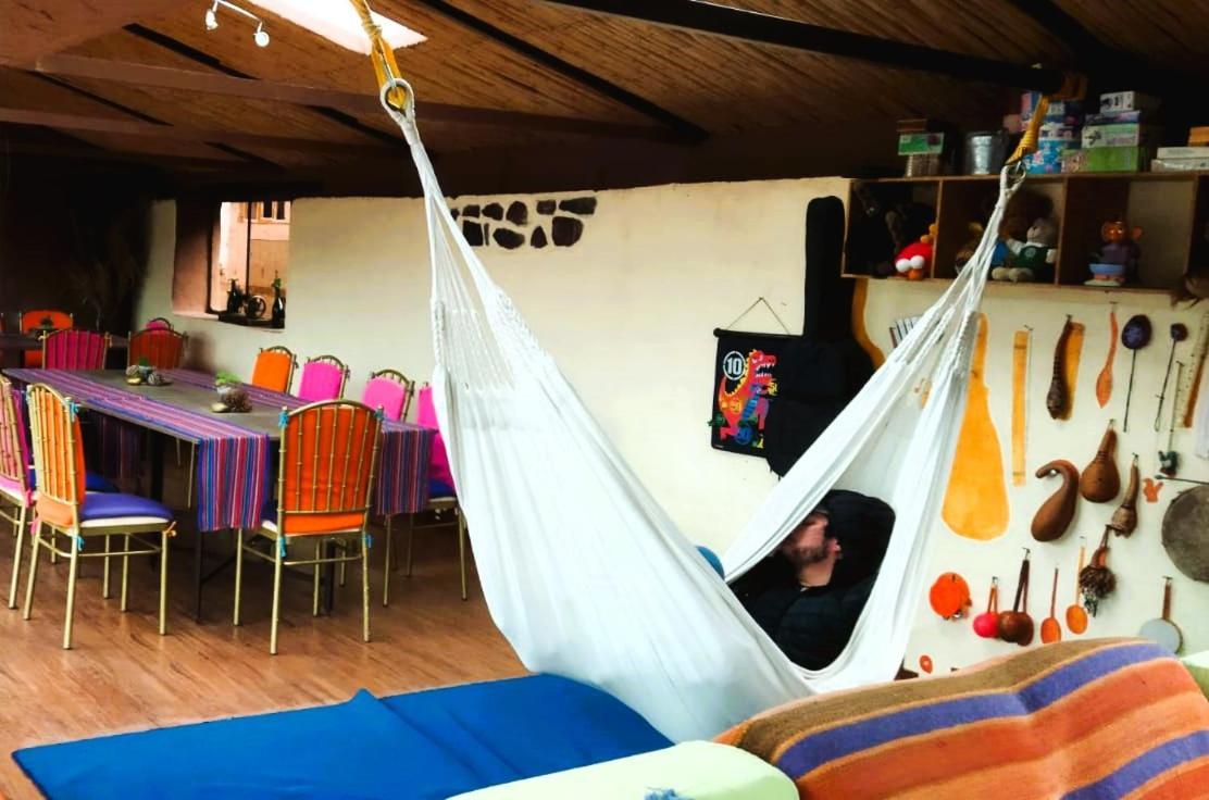 Eco Tampu Andahuaylillas- Hospedaje Ecosostenible Dış mekan fotoğraf